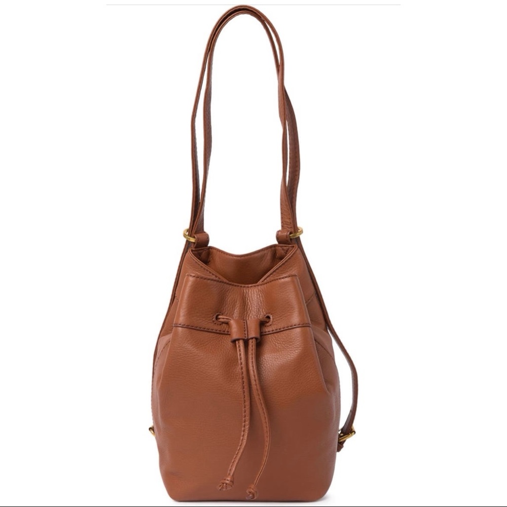 HOBO Ramble Leather Drawstring Shoulder / Backpack